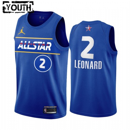 Dres Los Angeles Clippers Kawhi Leonard 2 2021 All-Star Jordan Brand Plava Swingman - Dječji Dres Los Angeles Clippers Kawhi Leonard 2 2021 All-Star Jordan Brand Plava Swingman - Dječji